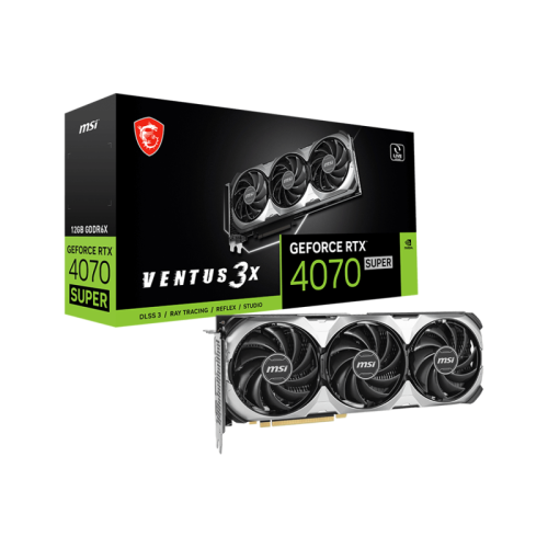 Видеокарта/ GeForce RTX 4070 SUPER 12G VENTUS 3X