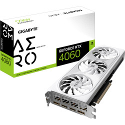 GV-N4060AERO OC-8GD VGA GIGABYTE NVIDIA GeForce RTX 4060 AERO OC 8G 8GB, GDDR6/128-bit, PCIe 4.0, 2xHDMI 2.1, 2xDP, 1.9-slot