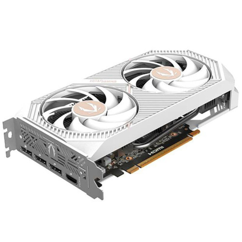 Видеокарта Zotac PCI-E 5.0 RTX 5060 TWIN EDGE OC WHITE ED NVIDIA GeForce RTX 5060 8Gb 128bit GDDR7 2527/28000 HDMIx1 DPx3 HDCP Ret