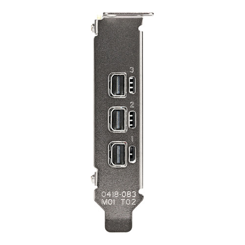 Видеокарта/ VGA PNY NVIDIA T400, 4GB GDDR6/64 bit, PCI Express 3.0 x16,3x mini-DisplayPort v1.4,2x mini-DisplayPort->DisplayPort Видеокарта/ VGA PNY NVIDIA T400, 4GB GDDR6/64 bit, PCI Express 3.0 x16,3x mini-DisplayPort v1.4,2x mini-DisplayPort->DisplayPort