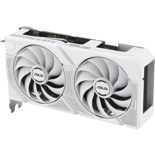 Видеокарта Asus PCI-E 5.0 DUAL-RTX5060-O8G-WHITE NVIDIA GeForce RTX 5060 8Gb 128bit GDDR7 2602/28000 HDMIx1 DPx3 HDCP Ret Видеокарта Asus PCI-E 5.0 DUAL-RTX5060-O8G-WHITE NVIDIA GeForce RTX 5060 8Gb 128bit GDDR7 2602/28000 HDMIx1 DPx3 HDCP Ret