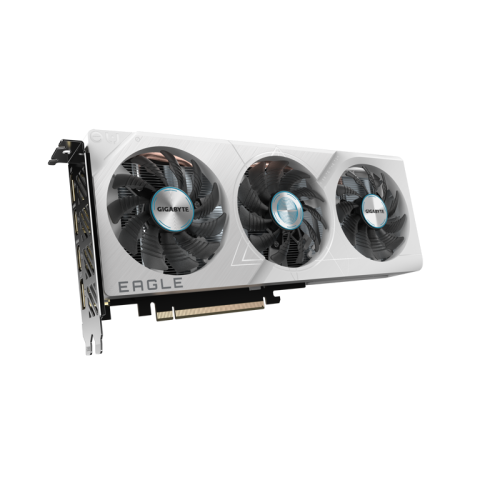 GV-N4060EAGLEOC ICE-8GD VGA GIGABYTE NVIDIA GeForce RTX 4060 EAGLE OC ICE 8G 8GB, GDDR6/128-bit, PCIe 4.0, 2xHDMI 2.1, 2xDP, 2-slot