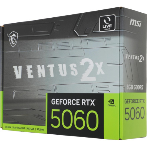 Видеокарта PCIE16 RTX5060 8GB RTX 5060 8G VENTUS 2X MSI