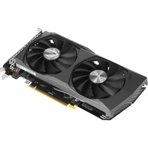 Видеокарта Zotac PCI-E RTX 3050 ECO NVIDIA GeForce RTX 3050 8Gb 128bit GDDR6 1777/14000 HDMIx1 DPx3 HDCP Ret Видеокарта Zotac PCI-E RTX 3050 ECO NVIDIA GeForce RTX 3050 8Gb 128bit GDDR6 1777/14000 HDMIx1 DPx3 HDCP Ret
