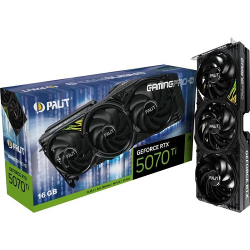 Видеокарта PCIE16 RTX5070TI 16GB PA-RTX5070Ti GAMINGPRO-S 16GB PALIT