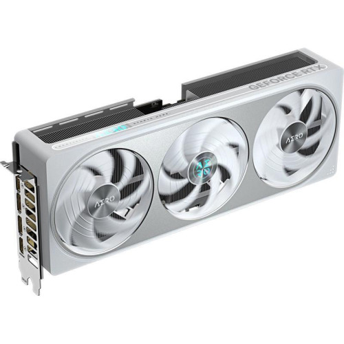 Видеокарта Gigabyte PCI-E GV-N5070AERO OC-12GD 1.0 NVIDIA GeForce RTX 5070 12Gb 192bit GDDR7 2805/28000 HDMIx1 DPx3 HDCP Ret Видеокарта Gigabyte PCI-E GV-N5070AERO OC-12GD 1.0 NVIDIA GeForce RTX 5070 12Gb 192bit GDDR7 2805/28000 HDMIx1 DPx3 HDCP Ret