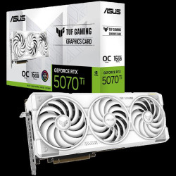 Видеокарта ASUS TUF-RTX5070TI-O16G-WHITE-GAMING