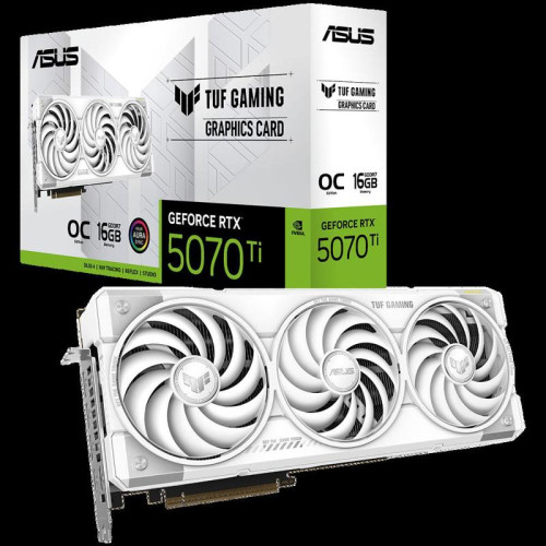 Видеокарта ASUS TUF-RTX5070TI-O16G-WHITE-GAMING