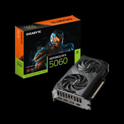 Видеокарта Gigabyte RTX5060 WINDFORCE MAX OC 8GB GDDR7 128bit 3xDP HDMI 2FAN RTL