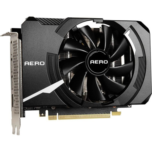 Видеокарта MSI PCI-E 4.0 RTX 3050 AERO ITX 8G OCV2 NVIDIA GeForce RTX 3050 8Gb 128bit GDDR6 1807/14000 DVIx1 HDMIx1 DPx1 HDCP Ret [RTX 3050 AERO ITX 8G OCV2]