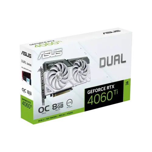 Видеокарта/ DUAL-RTX4060TI-O8G-WHITE