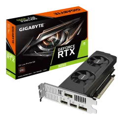 GV-N3050OC-6GL VGA GIGABYTE NVIDIA GeForce RTX 3050 OC Low Profile 6G 6GB, GDDR6/96-bit, PCIe 4.0, 2xHDMI 2.1, 2xDP, 1.8-slot