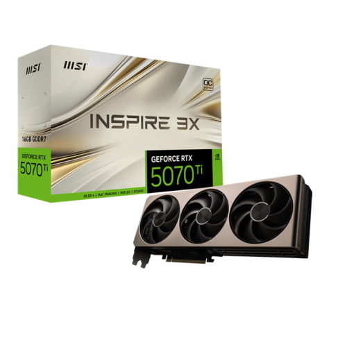 Видеокарта/ GeForce RTX 5070 Ti 16G INSPIRE 3X OC