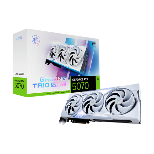 Видеокарта/ GeForce RTX 5070 12G GAMING TRIO OC WHITE
