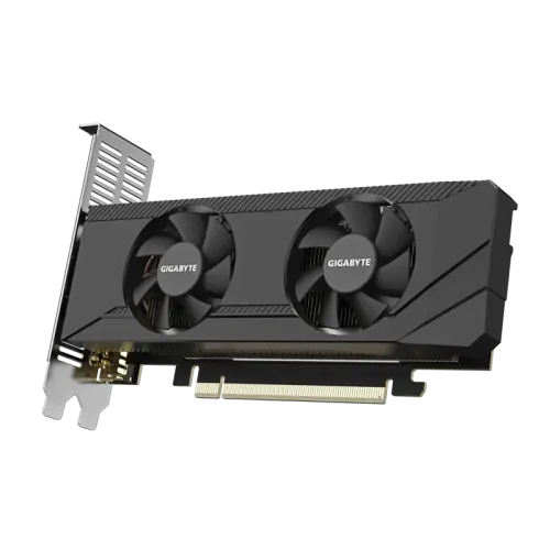 Видеокарта VGA GIGABYTE NVIDIA GeForce RTX 3050 OC Low Profile 6G 6GB, GDDR6/96-bit, PCIe 4.0, 2xHDMI 2.1, 2xDP, 1.8-slot