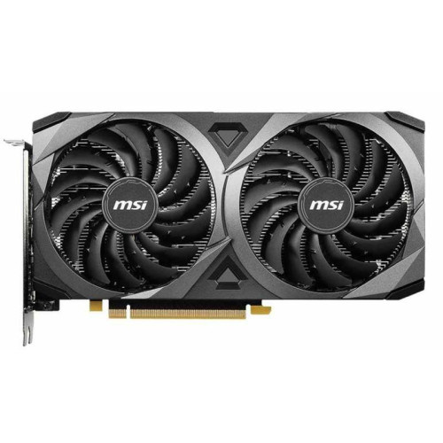 Видеокарта MSI PCI-E 4.0 RTX 3060 VENTUS 2X 12G NVIDIA GeForce RTX 3060 12Gb 192bit GDDR6 1680/15000 HDMIx1 DPx3 HDCP Ret [RTX 3060 VENTUS 2X 12G]