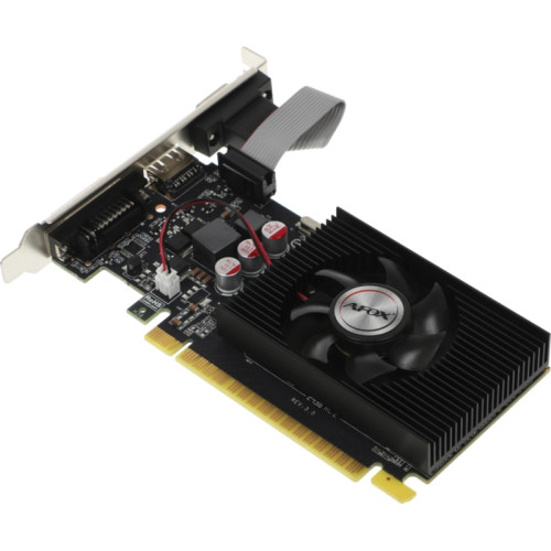 Видеокарта Afox PCI-E 2.0 AF220-1024D3L2 NVIDIA GeForce GT 220 1Gb 128bit DDR3 625/1580 DVIx1 HDMIx1 CRTx1 HDCP Ret low profile