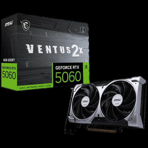 Видеокарта PCIE16 RTX5060 8GB RTX 5060 8G VENTUS 2X MSI