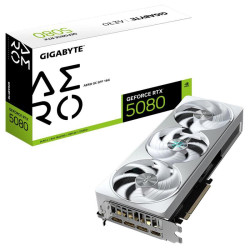 Видеокарта Gigabyte RTX5080 AERO OC SFF 16GB GDDR7 256bit 3xDP HDMI 3FAN RTL