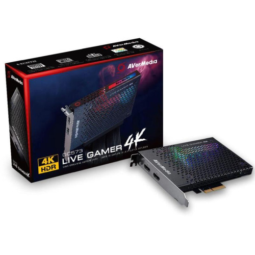 Карта видеозахвата Avermedia LIVE GAMER 4K GC573 внутренний PCI-E [LIVE GAMER 4K]