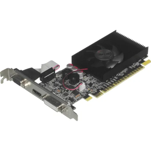 Видеокарта Afox PCI-E 3.0 AF610-2048D3L5-V3 NVIDIA GeForce GT 610 2Gb 64bit GDDR3 810/1333 DVIx1 HDMIx1 CRTx1 HDCP Ret low profile