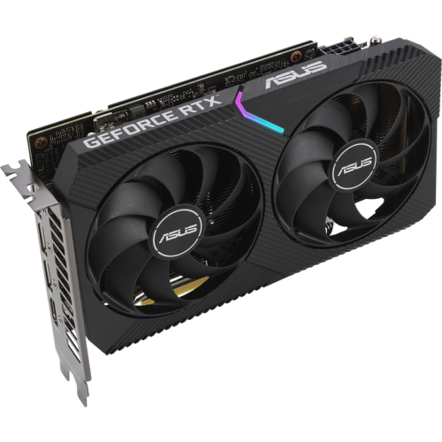 Видеокарта/ VGA ASUS NVIDIA GeForce DUAL-RTX3060-O12G-V2 12GB, GDDR6/192-bit, PCIe 4.0, 1xHDMI 2.1, 3xDP, 2.5-slot  90YV0GB2-M0NA10