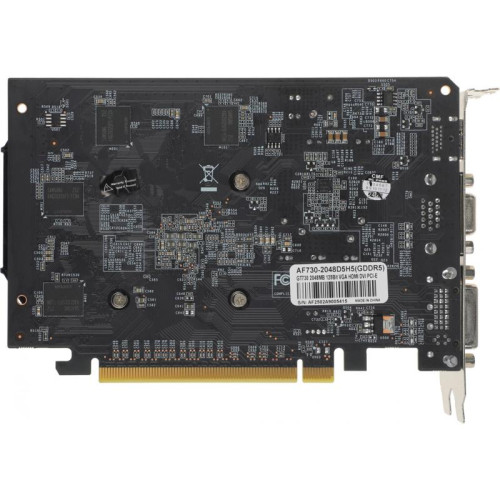 Видеокарта Afox PCI-E 3.0 AF740-2048D5H3-V2 NVIDIA GeForce GT 740 2Gb 128bit GDDR5 993/5000 DVIx1 HDMIx1 CRTx1 HDCP Ret