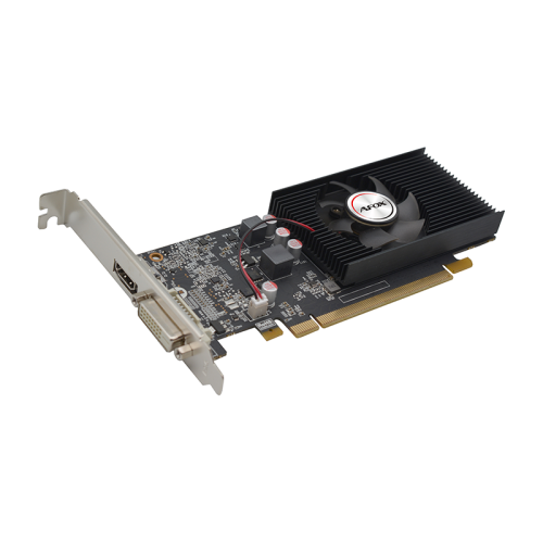 Видеокарта/ AF1030-2048D5L7 VGA AFOX NVIDIA Geforce GT1030 LP 2GB, GDDR5/64-bit, PCIe 3.0, 1xDVI-D, 1xHDMI 2.0, 1-slot