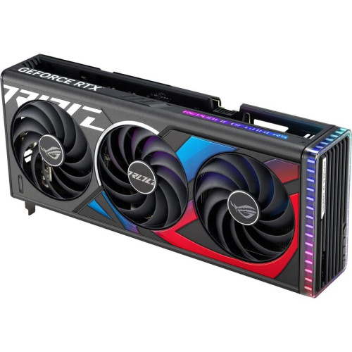 Видеокарта Asus PCI-E 4.0 ROG-STRIX-RTX4070TI-12G-GAMING NVIDIA GeForce RTX 4070TI 12Gb 192bit GDDR6X 2610/21000 HDMIx2 DPx3 HDCP Ret