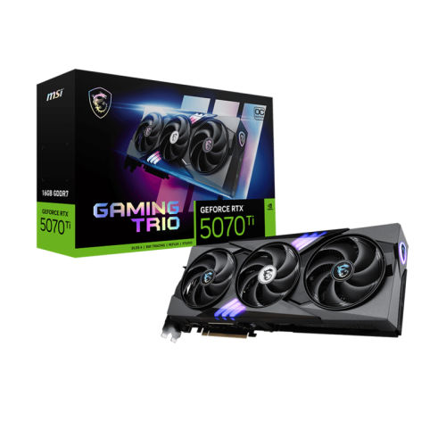 Видеокарта/ GeForce RTX 5070 Ti 16G GAMING TRIO OC