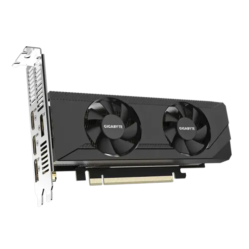 Видеокарта VGA GIGABYTE NVIDIA GeForce RTX 3050 OC Low Profile 6G 6GB, GDDR6/96-bit, PCIe 4.0, 2xHDMI 2.1, 2xDP, 1.8-slot