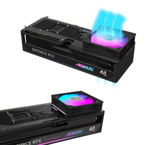 Видеокарта Gigabyte RTX5080 MASTER 16GB GDDR7 256bit 3xDP HDMI 3FAN RTL