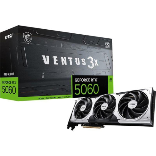 Видеокарта PCIE16 RTX5060 8GB RTX 5060 8G VENTUS 3X OC MSI