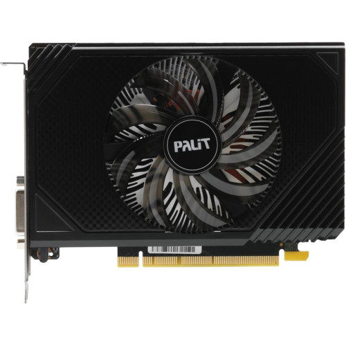 Видеокарта Palit PCI-E 4.0 RTX3050 STORMX NVIDIA GeForce RTX 3050 8Gb 128bit GDDR6 1042/14000 DVIx1 HDMIx1 DPx1 HDCP Ret [NE63050018P1-1070F]