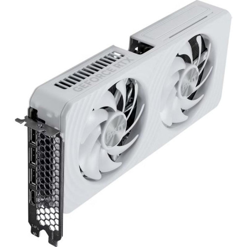 Видеокарта Palit PCI-E 5.0 PA-RTX5060Ti WHITE OC NVIDIA GeForce RTX 5060TI 8Gb 128bit GDDR7 2407/28000 HDMIx1 DPx3 HDCP Ret