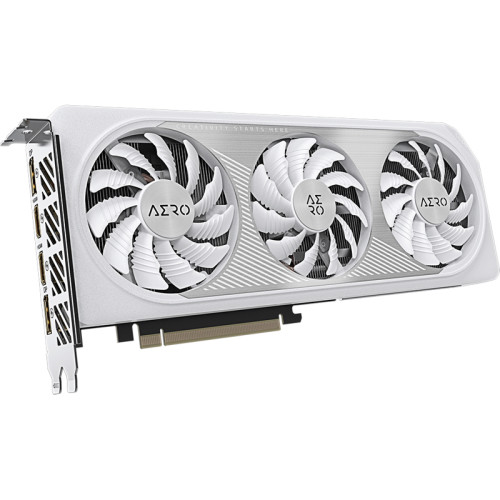 GV-N4060AERO OC-8GD VGA GIGABYTE NVIDIA GeForce RTX 4060 AERO OC 8G 8GB, GDDR6/128-bit, PCIe 4.0, 2xHDMI 2.1, 2xDP, 1.9-slot