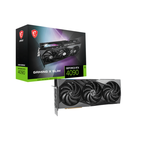 Видеокарта/ GeForce RTX 4090 GAMING X SLIM 24G