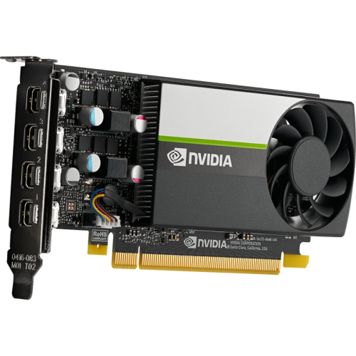 Видеокарта/ VGA PNY NVIDIA T1000, 8 GB GDDR6/128 bit, PCI Express 4.0 x16, 4x mDP Видеокарта/ VGA PNY NVIDIA T1000, 8 GB GDDR6/128 bit, PCI Express 4.0 x16, 4x mDP