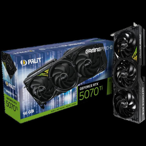 Видеокарта PCIE16 RTX5070TI 16GB PA-RTX5070Ti GAMINGPRO-S 16GB PALIT