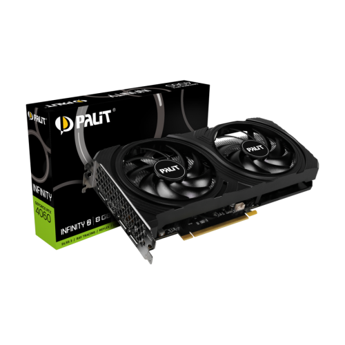 Видеокарта/ RTX4060 Infinity 2 8Gb GDDR6 128bit 3xDP HDMI 2FAN