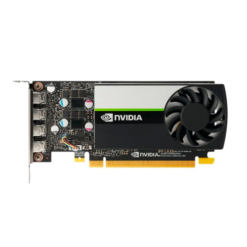 Видеокарта/ VGA NVIDIA T1000, 4 GB GDDR6/128 bit, PCI Express 4.0 x16, 4x mDP, BLK