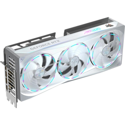 Видеокарта Gigabyte PCI-E 5.0 GV-N5080AORUSM ICE-16GD 1.0 NVIDIA GeForce RTX 5080 16Gb 256bit GDDR7 2805/30000 HDMIx1 DPx3 HDCP Ret
