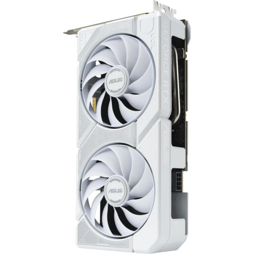 Видеокарта Asus PCI-E 5.0 DUAL-RTX5060TI-O8G-WHITE NVIDIA GeForce RTX 5060TI 8Gb 128bit GDDR7 2602/28000 HDMIx1 DPx3 HDCP Ret