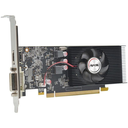 Видеокарта Afox PCI-E AF1030-4096D4L5 NVIDIA GeForce GT 1030 4Gb 64bit GDDR4 1152/2100 DVIx1 HDMIx1 HDCP Ret [AF1030-4096D4L5]