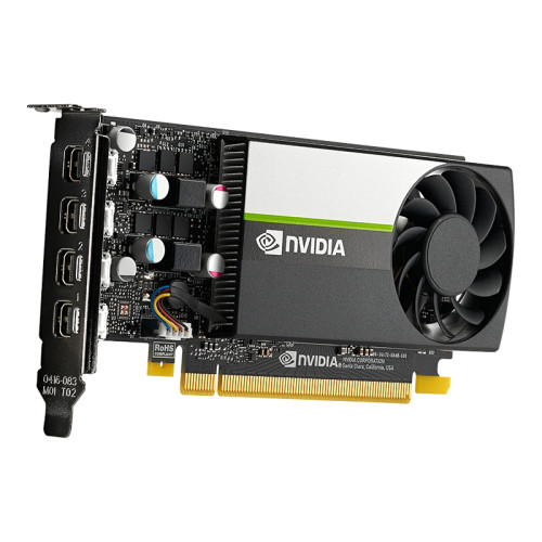 Видеокарта/ VGA NVIDIA QUADRO T1000 8GB, GDDR6/128-bit, PCIe 3.0, 4xmDP, 1-slot, BOX/RTL/PB