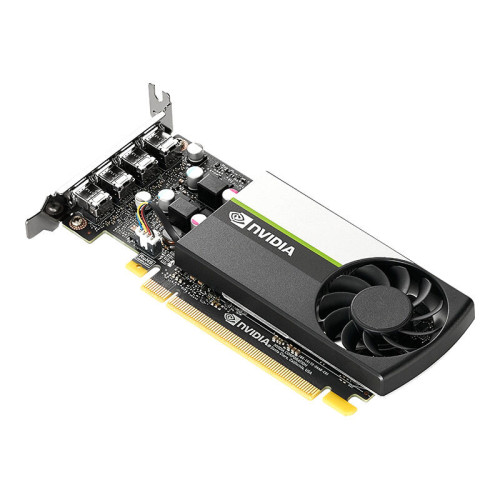 Видеокарта/ VGA NVIDIA QUADRO T1000 4GB, GDDR6/128-bit, PCIe 3.0, 4xmDP, 1-slot, BOX/RTL/PB Видеокарта/ VGA NVIDIA QUADRO T1000 4GB, GDDR6/128-bit, PCIe 3.0, 4xmDP, 1-slot, BOX/RTL/PB