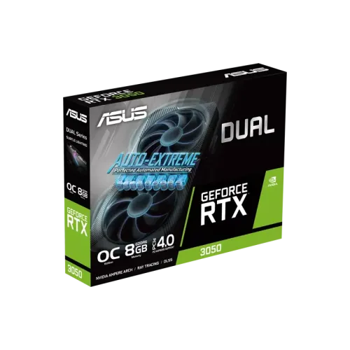 Видеокарта/ DUAL-RTX3050-O8G-V2 Видеокарта/ DUAL-RTX3050-O8G-V2
