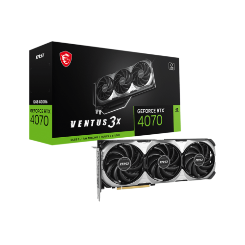 Видеокарта/ GeForce RTX 4070 VENTUS 3X E1 12G