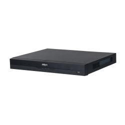 8-канальный IP-видеорегистратор c PoE 4K H.265+ и ИИ , Входящий поток до 384Мбит/с; сжатие: H.265+ H.265 H.264+ H.264 MJPEG; разрешение записи до 32Мп; накопители: 2 SATA III до 16Тбайт; воспроизведение: 8кн@8Mp 2кн@32Мп; видеовыходы: 1 HDMI 1 VGA; cеть: 