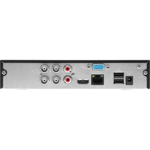 4-канальный HDCVI-видеорегистратор c SMD Формат видеосигнала: HDCVI AHD TVI IP CVBS, отображение: до 1080p, запись: до 1080N@25к/с, кодирование: AI-Coding H.265+ H.265 H.264+ H.264, IP-каналы: до 5 каналов до 2Мп, накопители: 1 SATA III до 6Тбайт, видеоан 4-канальный HDCVI-видеорегистратор c SMD Формат видеосигнала: HDCVI AHD TVI IP CVBS, отображение: до 1080p, запись: до 1080N@25к/с, кодирование: AI-Coding H.265+ H.265 H.264+ H.264, IP-каналы: до 5 каналов до 2Мп, накопители: 1 SATA III до 6Тбайт, видеоан